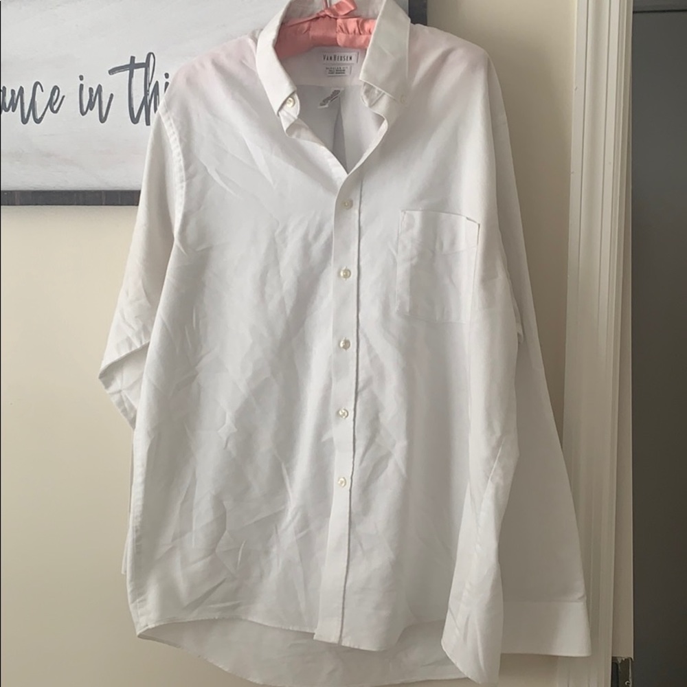 White Regular Fit Oxford Men’s